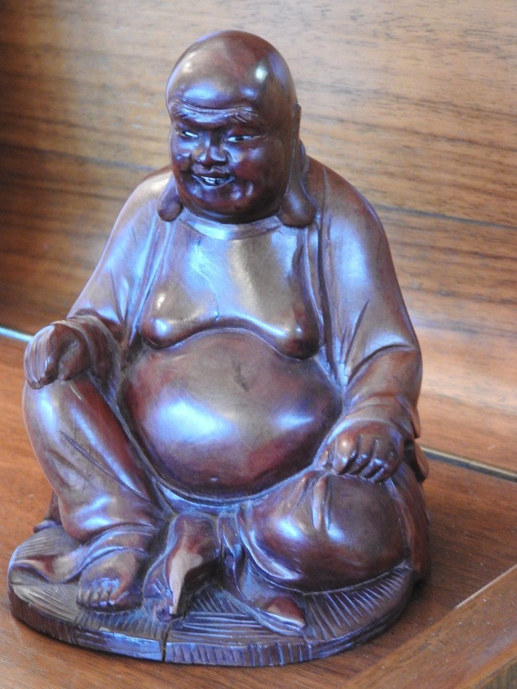 Figuren: antike Buddah-Figur  - China – Gebraucht aus Stetten AG von Brissago25 1
