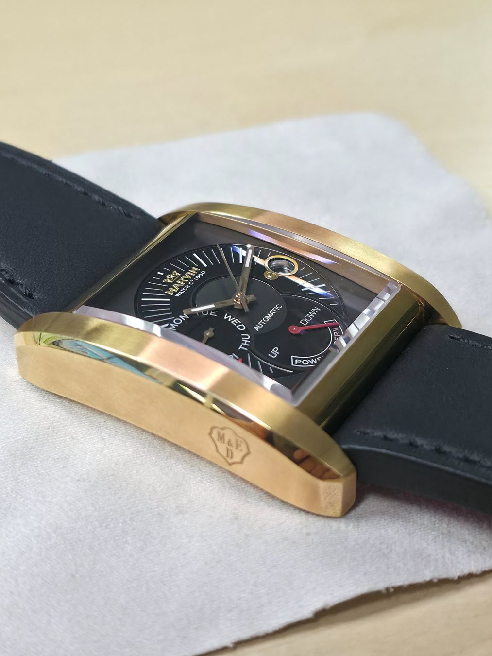 Marvin Orologi: MARVIN Malton Rectangular Lim. 102/150 – Power Reserve - NOS – Nuovo (secondo la descrizione) da Dietlikon venduto da litisop 6