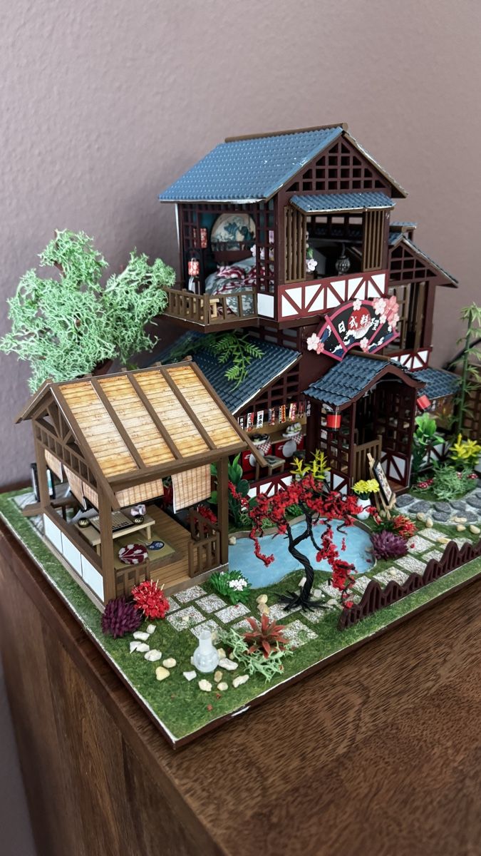 Kit di modellismo & Modellini statici: Japanisches Modellhaus mit Licht – Usato da Muttenz venduto da einfach-schoen 2