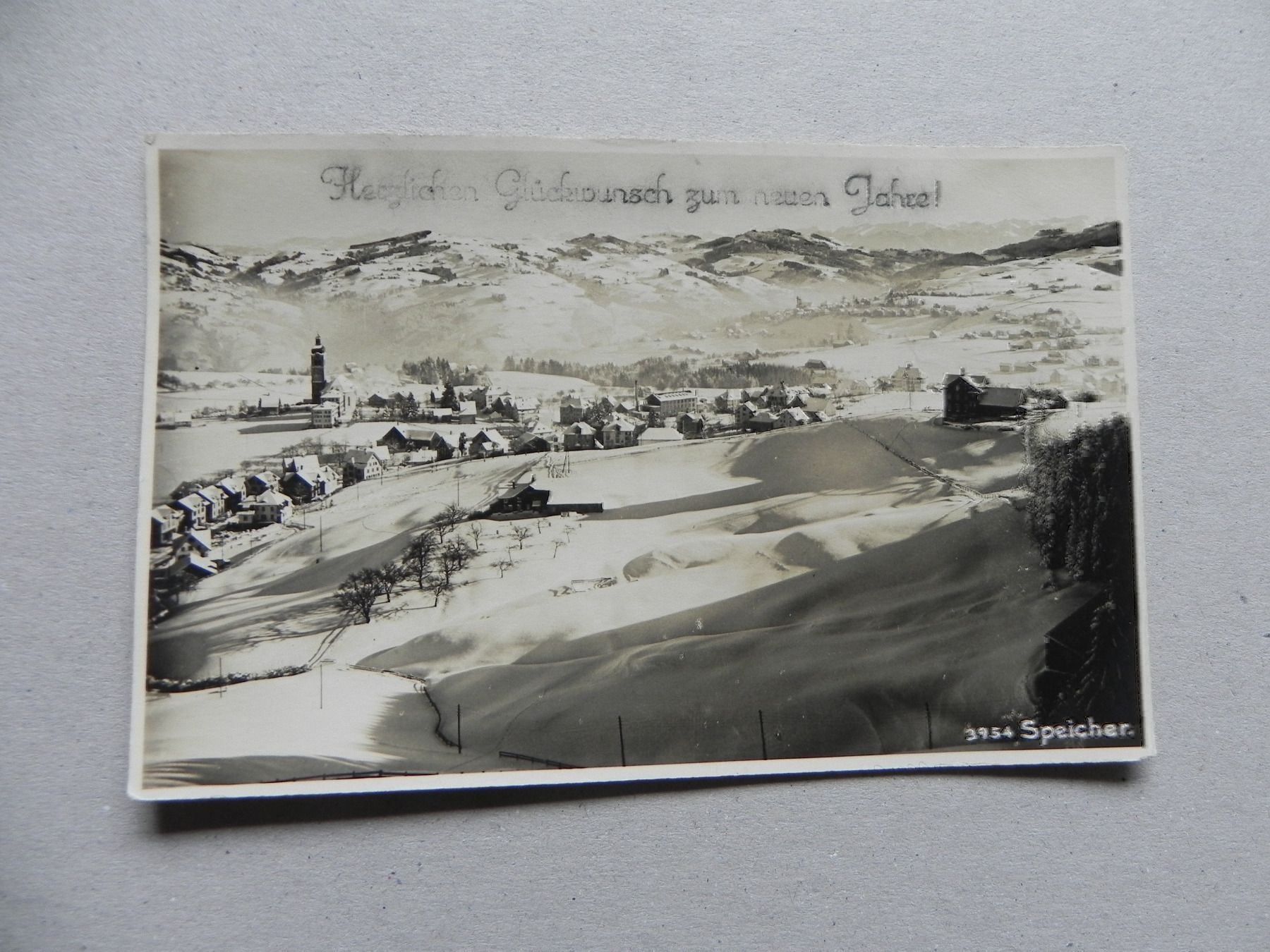 Cartes postales: Ansichtskarte Speicher Appenzell 1929 – D'occasion à Siebnen par krimsie