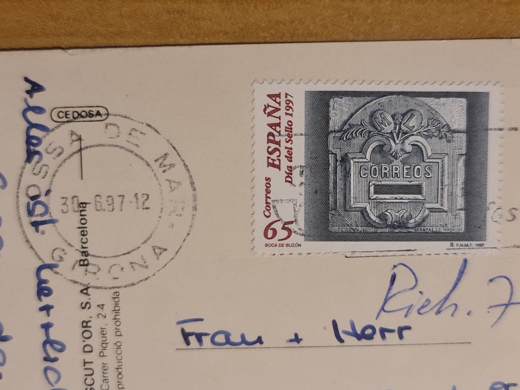 Cartoline postali: Ansichtskarte tossa de mar Spanien – Usato da Dintikon venduto da Vexi 1