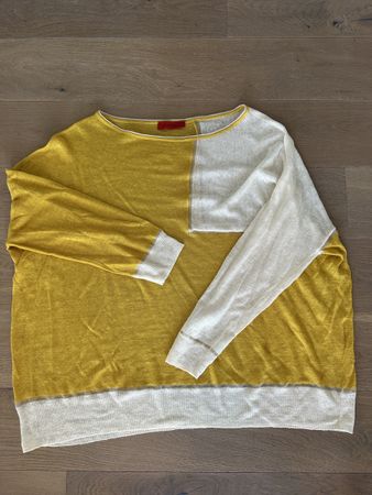 MAX&Co Strickpulli, Leinen Größe 40