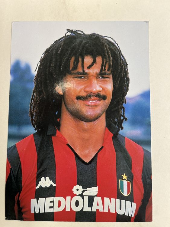 Ruud Gullit gesigneerd AC Milan shirt - De Hand Van Maradona