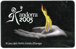 Telefonkarte Andorra, Spiel der Kleinstaaten