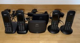 Gigaset C570HX/C575HX – 4 Telefone + 2 Repeater HX