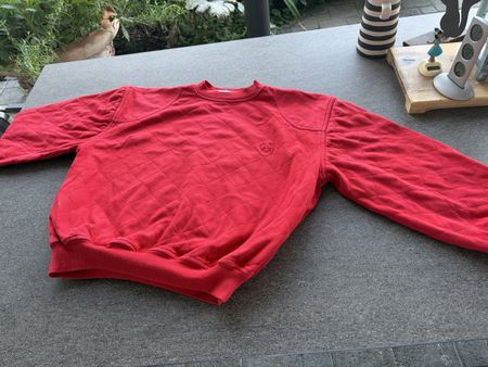Hermès Paris Pullover rot Grösse M guter Zustand