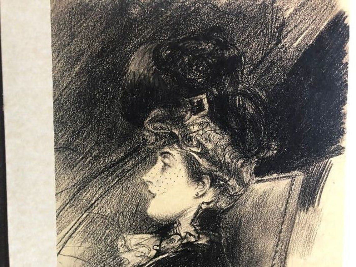 Grafica & Litografie: Giovanni Boldini "Nachher" Lithographie – Usato da Ponte Tresa venduto da 11GalleriaAlterEgo11 5