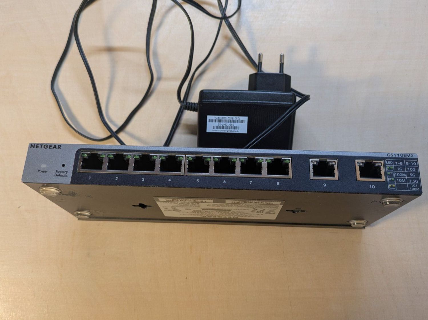 Netgear Hubs & Switches: Netgear GS110EMX – Gebraucht aus Niederwangen BE von mousaka20 1