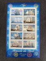 Collection de timbres Armada du Siècle Rouen 1999 - Rare!
