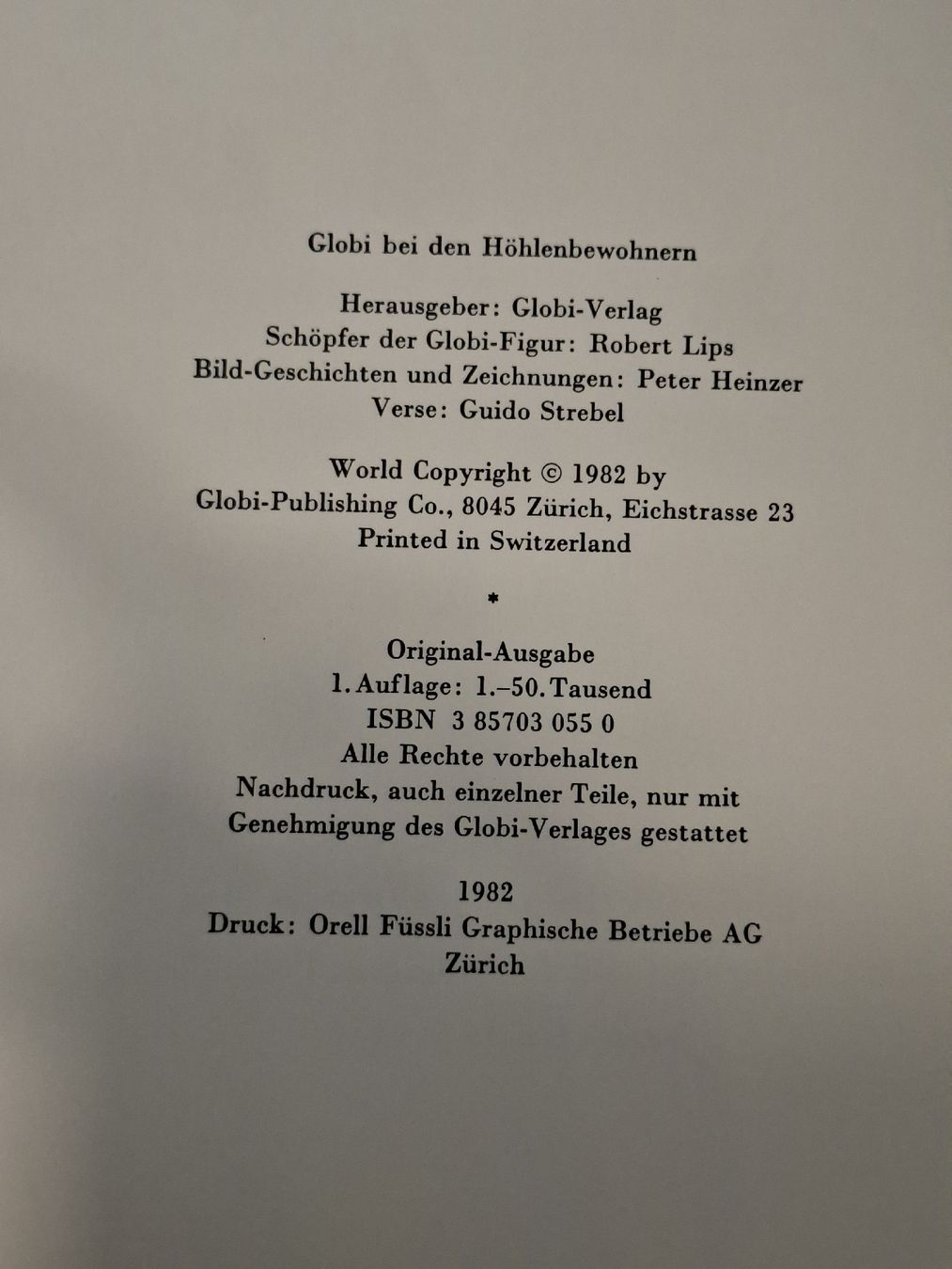 Bücher: 2 x Globi Bücher 1.Auflage – Gebraucht aus Elsau von Nadol 2