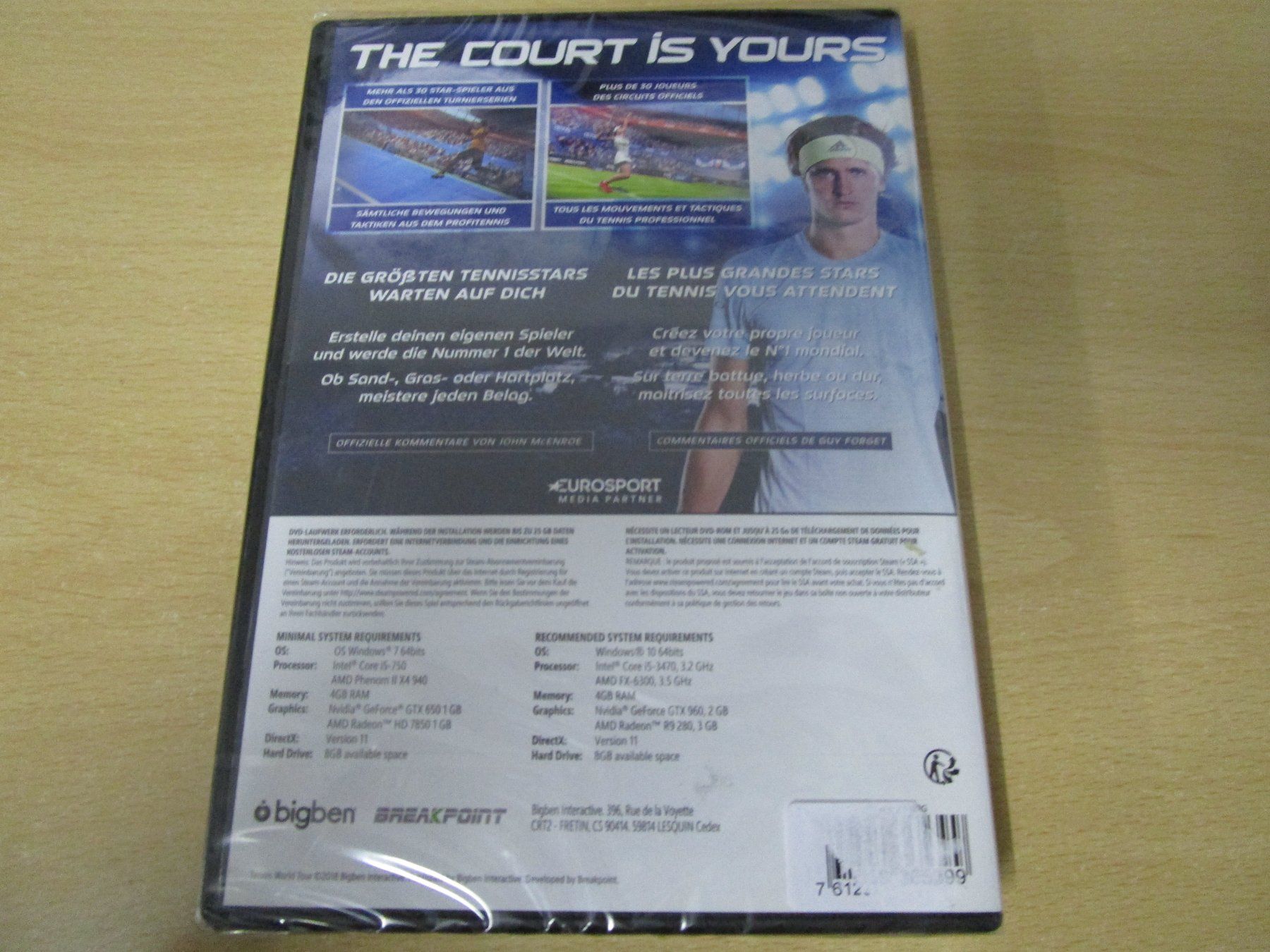 Spiele: Tennis World Tour PC Neuware – Neu und originalverpackt aus Goldau von agestuffer 1