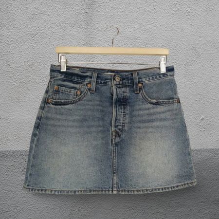 Jupe en jean Levi’s Icon Skirt – Bleu délavé – Taille 27