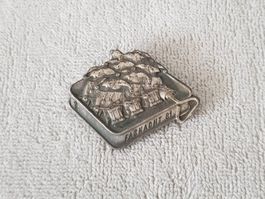 Plakette Fasnacht Basel 1981 Silber
