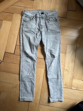 Skinny Jeans hellgrau - W36