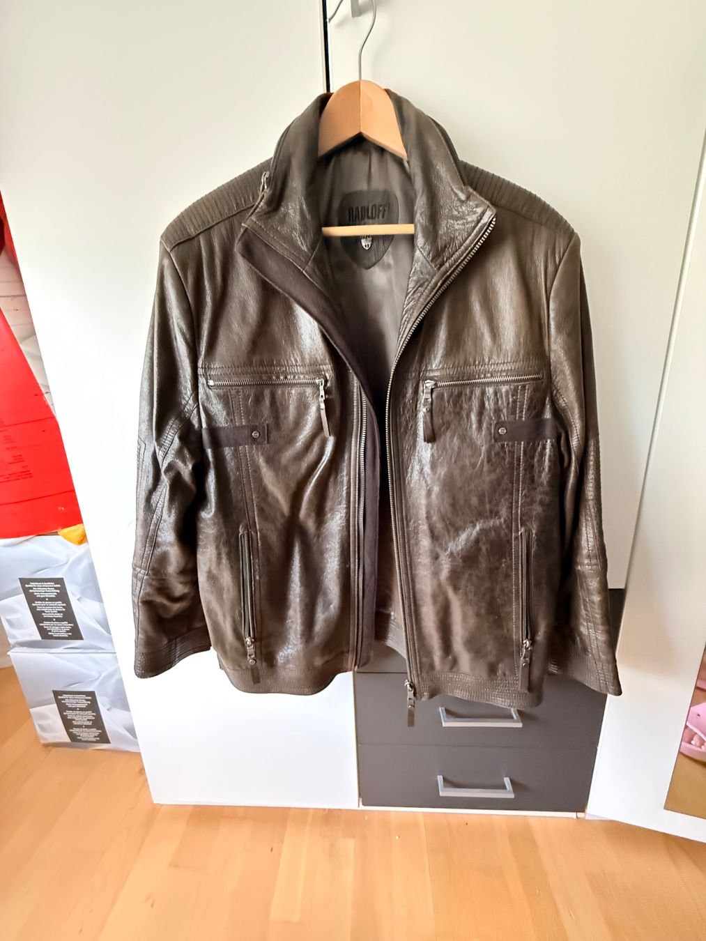 Giacche & Cappotti: Leder Jacke-Herren – Usato da St.Gallen venduto da suz_tpc7