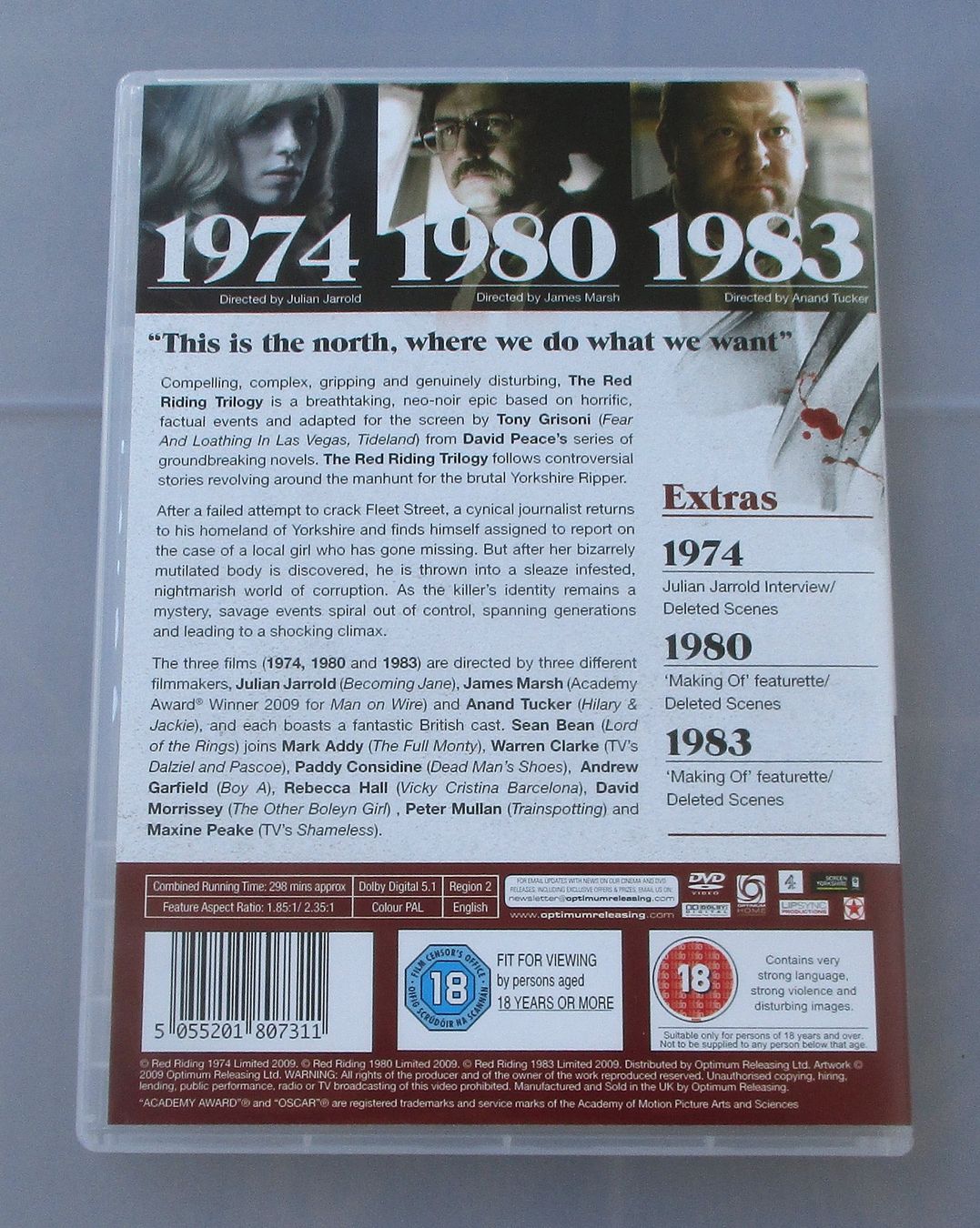 Tutti i DVDs: THE RED RIDING TRILOGY - David Peace 3-DVD – Usato da Wattwil venduto da Muriel10 1
