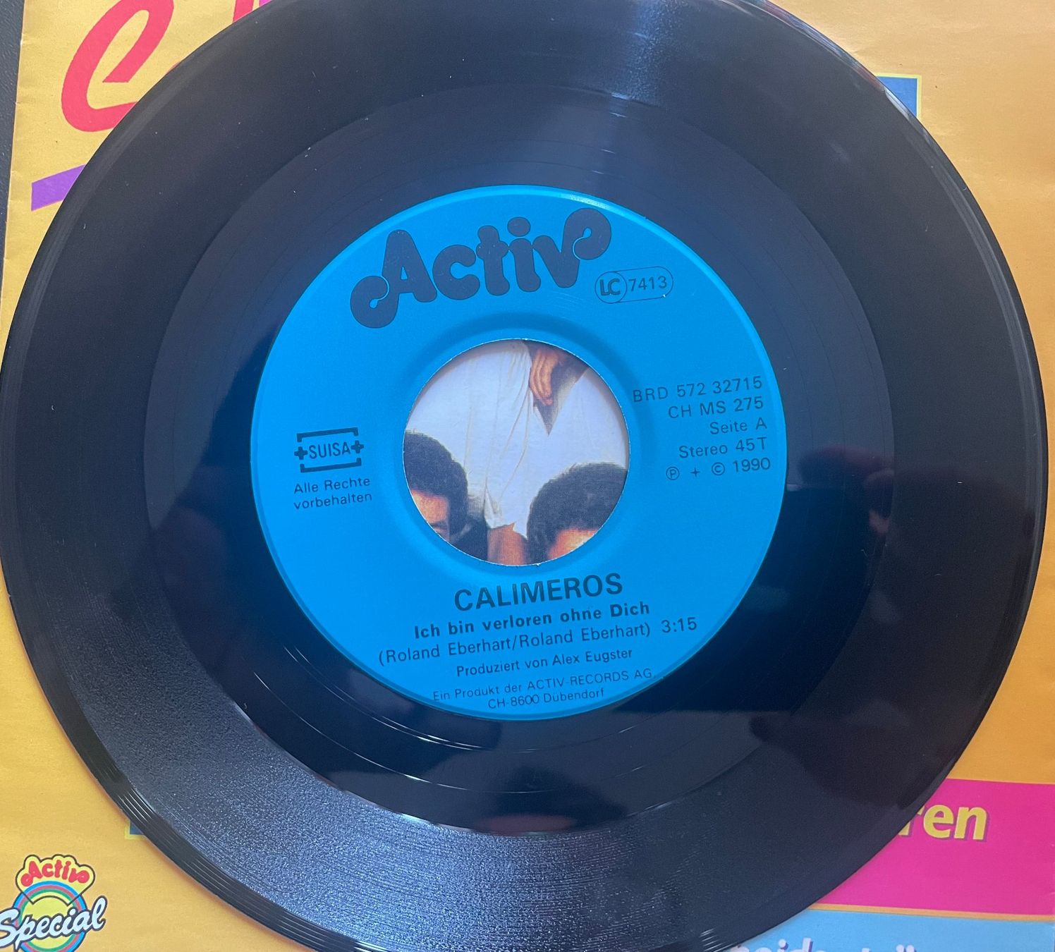 Dischi in vinile: 7", Calimeros, Ich bin verloren ohne Dich, CH – Usato da Kleinlützel venduto da Vinylspezi 2