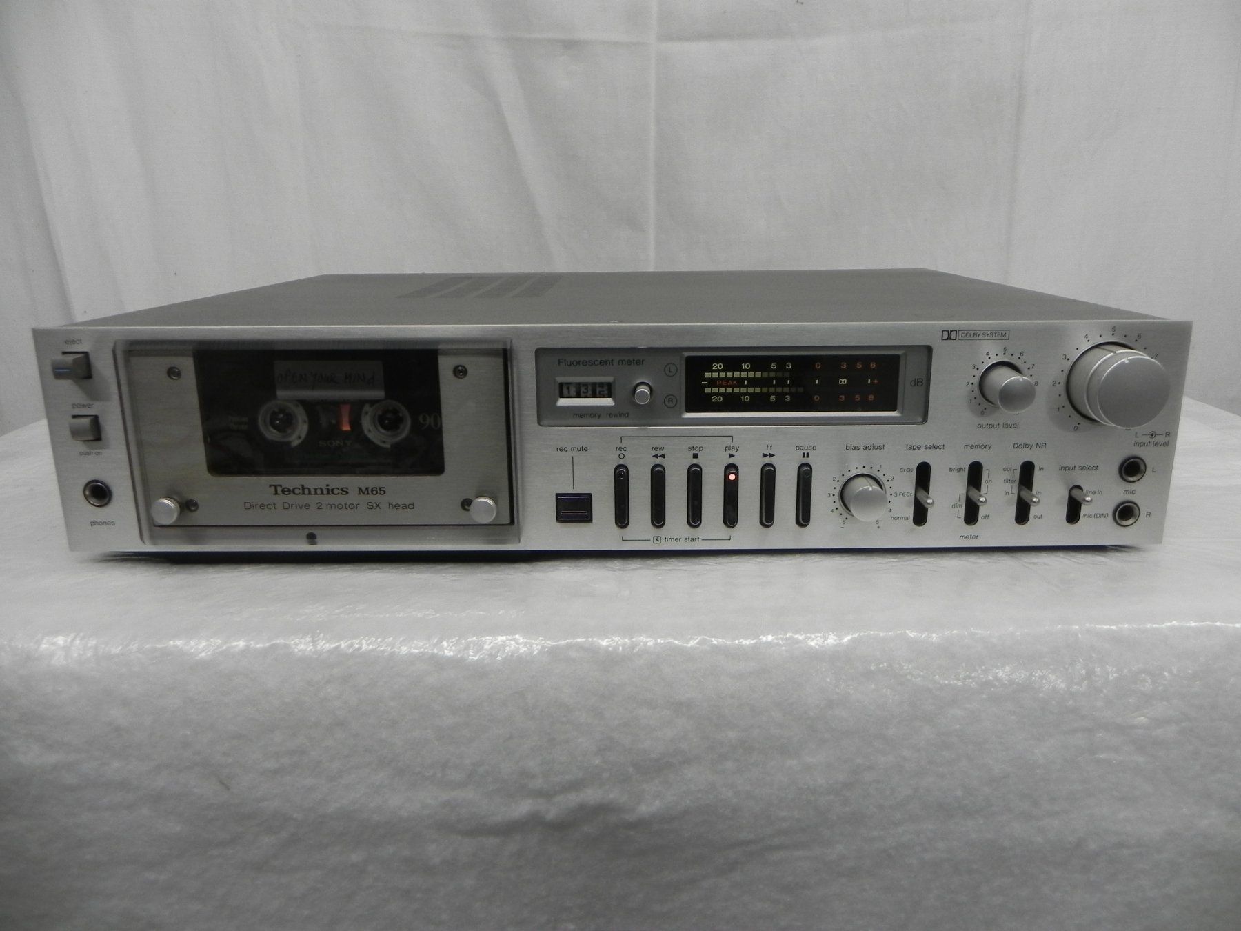 Technics Enregistreurs: Technics RS-M65 Tape Deck Revidiert Total Liquidation – D'occasion à Basel par Life-Style-Art