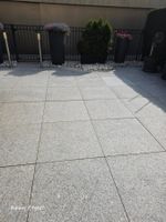 Granitgartenplatten 80 x 80 x 2.5 cm abzugeben