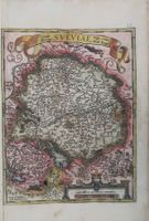 Schwaben Landkarte  von Seltzlin 1572  bei Ortelius