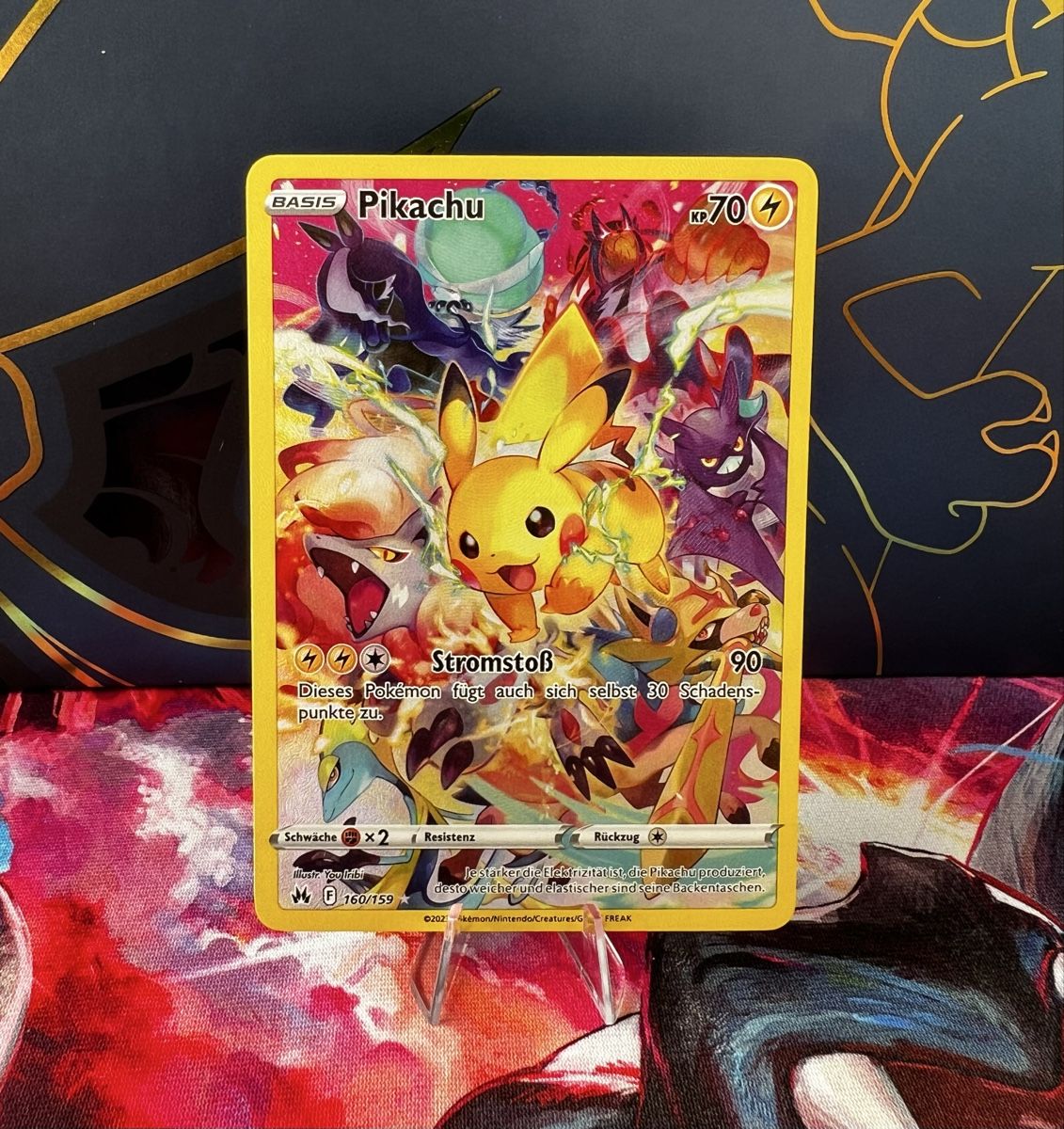 Pokémon Carte collezionabili: Pokémon Pikachu # 160/159 DE – Nuovo (secondo la descrizione) da Wädenswil venduto da TaSch77