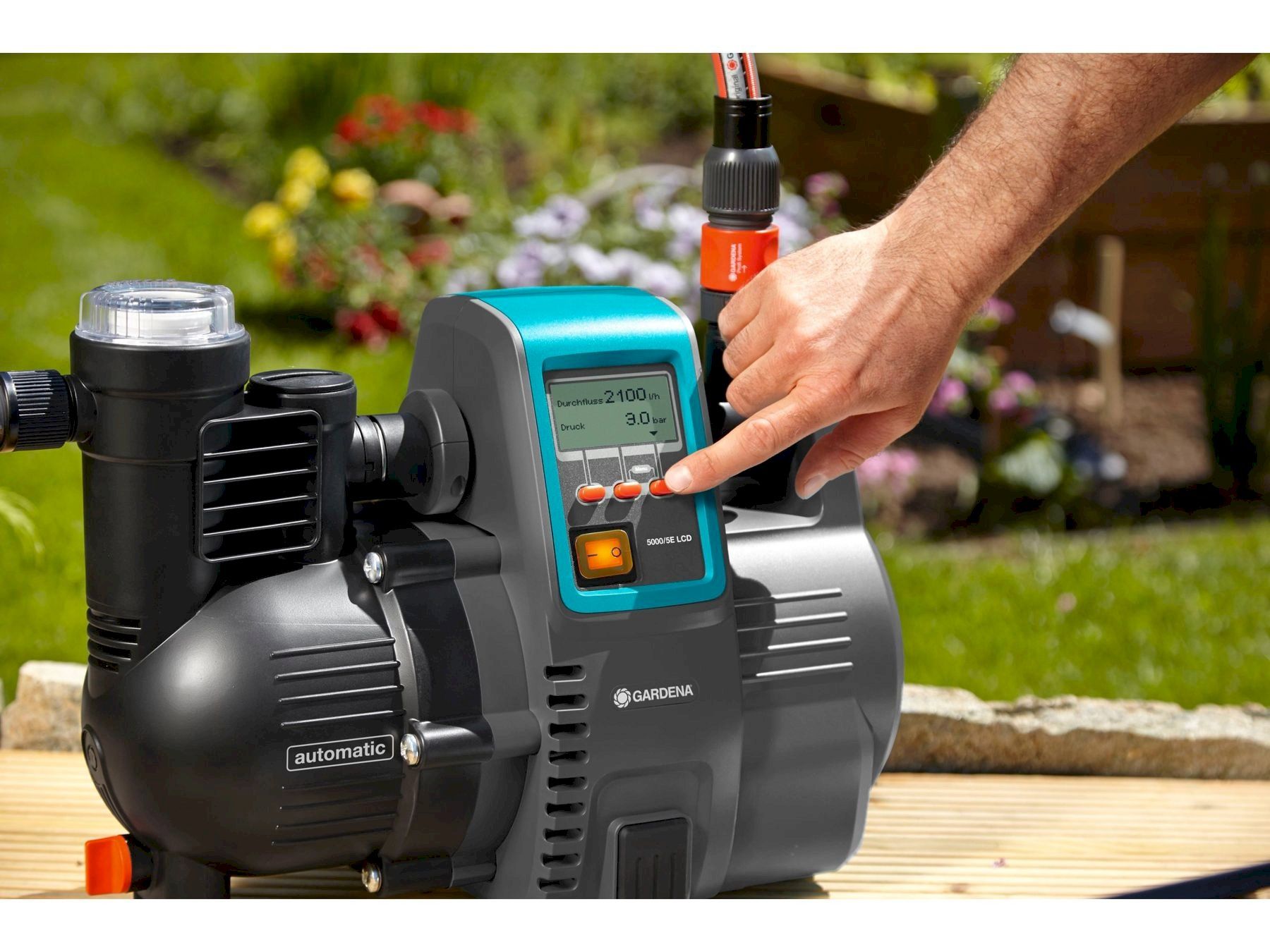 Annaffiatura & Irrigazione: Gardena 5000/5 LCD Haus- Gartenautomat – Nuovo e nell'imballaggio originale da Bottighofen venduto da zaap 4