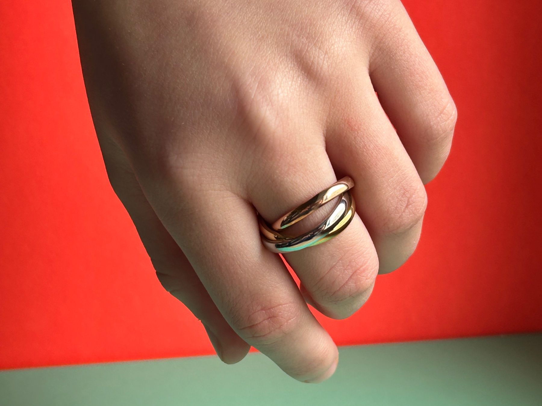 Ringe: Ring Trinity (3 color) 59/56/53 – Gebraucht aus Laufen von belleskulptur 1