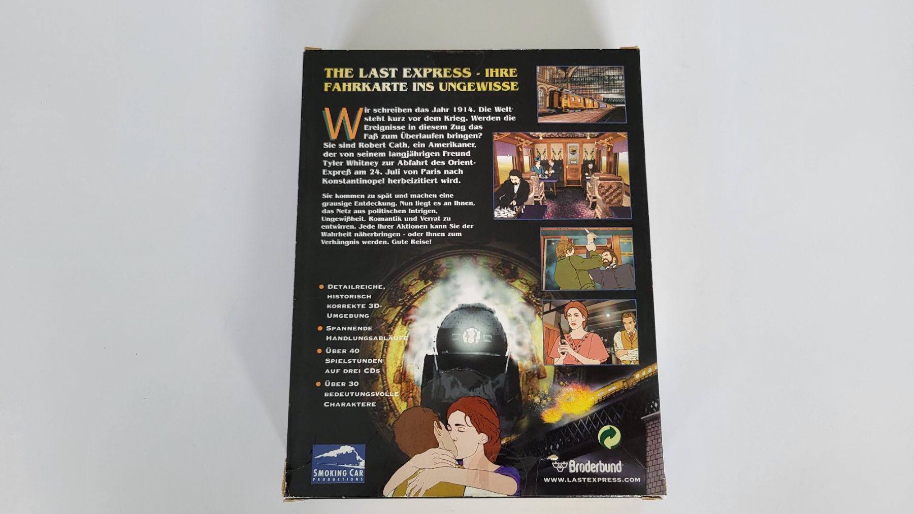 Giochi: Last Express - MS-DOS/Win95 - nur Big Box – Usato da Rosshäusern venduto da West66 3