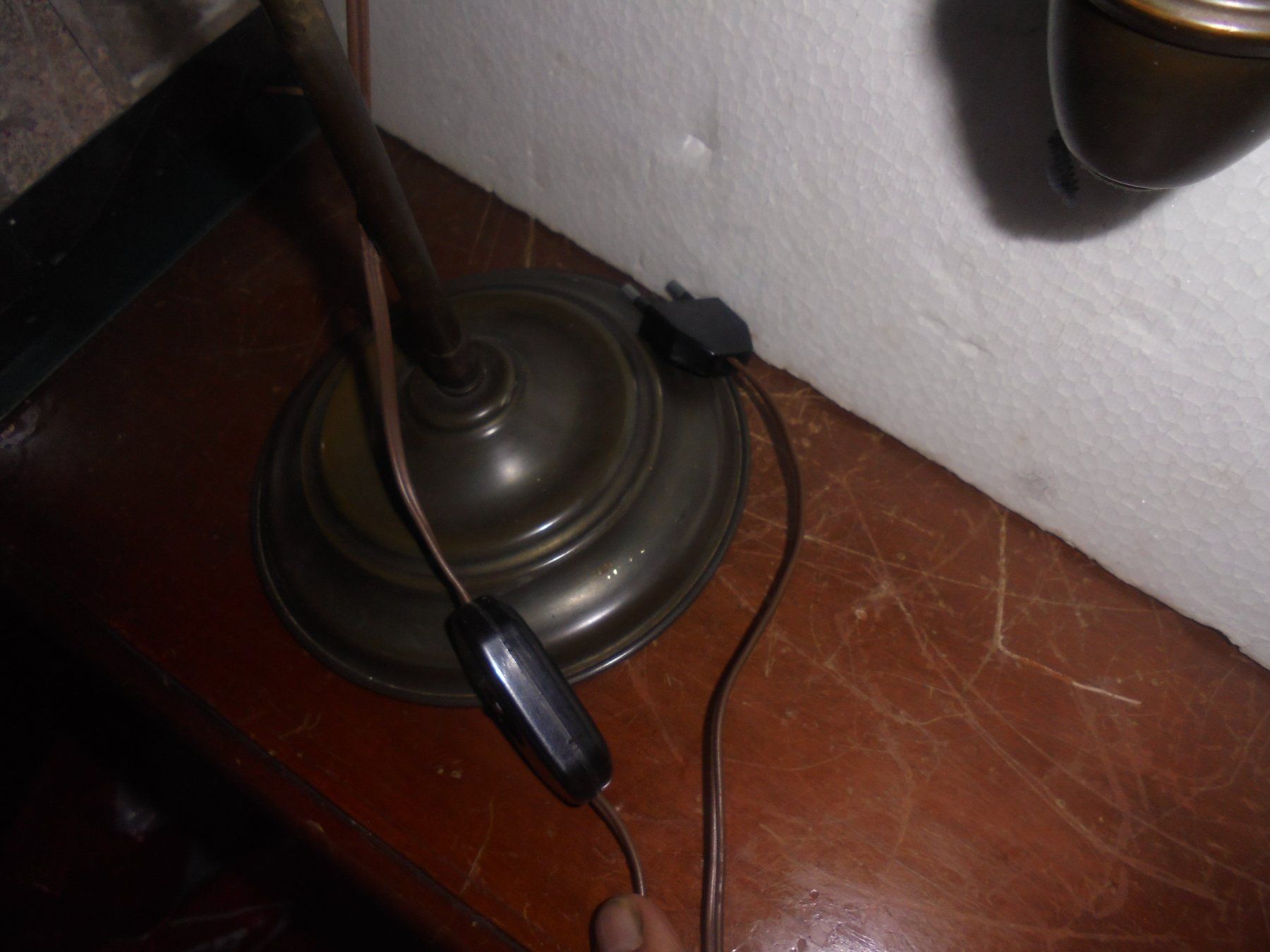 Lampen: Antike Tischlampe von ca. 1940 – Gebraucht aus Camorino von Hunpete 7