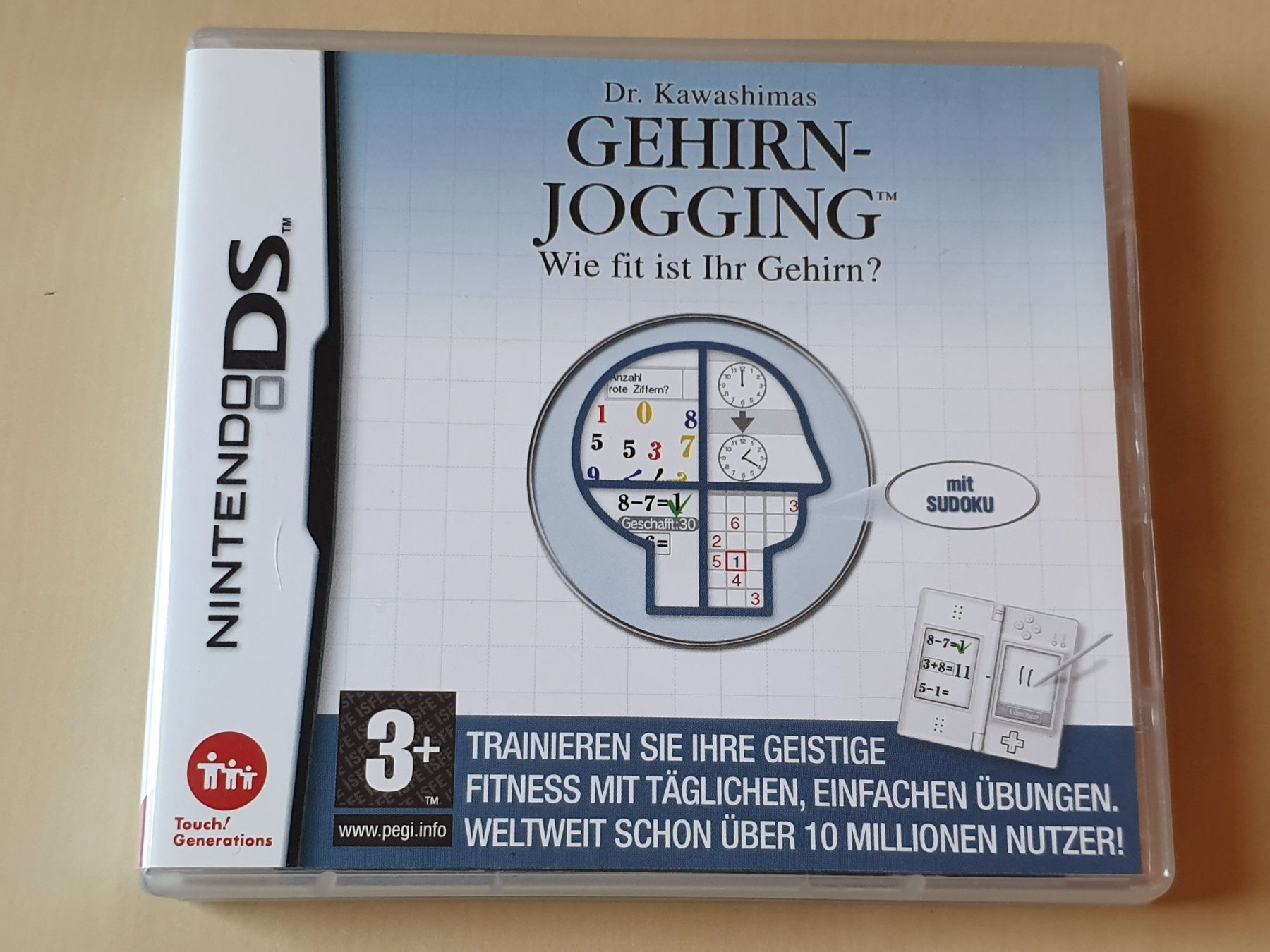 Nintendo Spiele: Gehirn Jogging – Gebraucht aus Stansstad von collectorsshop