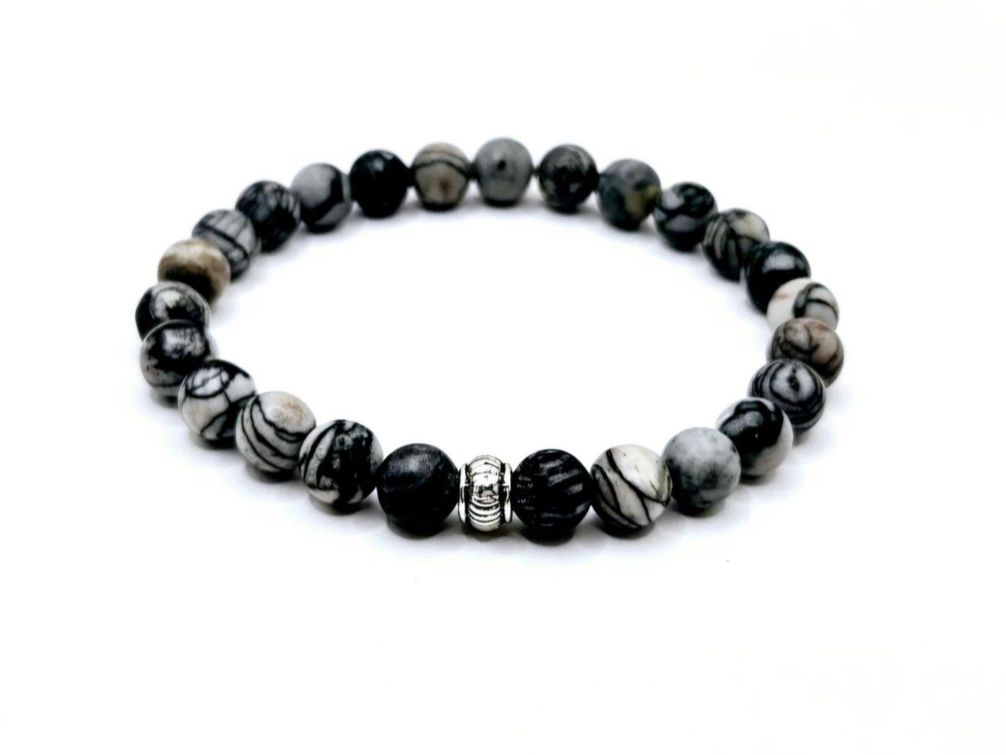 Armbänder & -reifen: Onyx-Marble-Armband Heilsteine/Edelsteine – Neu und originalverpackt aus Thalwil von Seasons-Schmuck 2