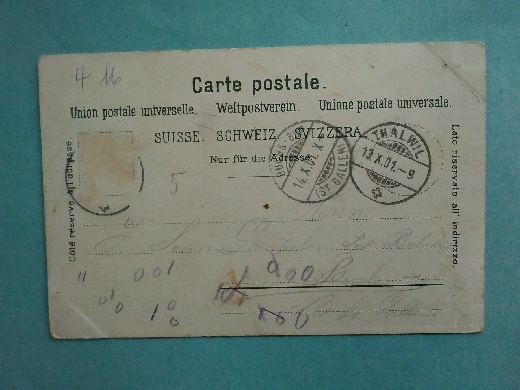 Cartoline postali: ZH Thalwil Thalweil Bahnhof- + Gotthardstrasse Eisenbahn – Usato da Appenzell venduto da lama19 1