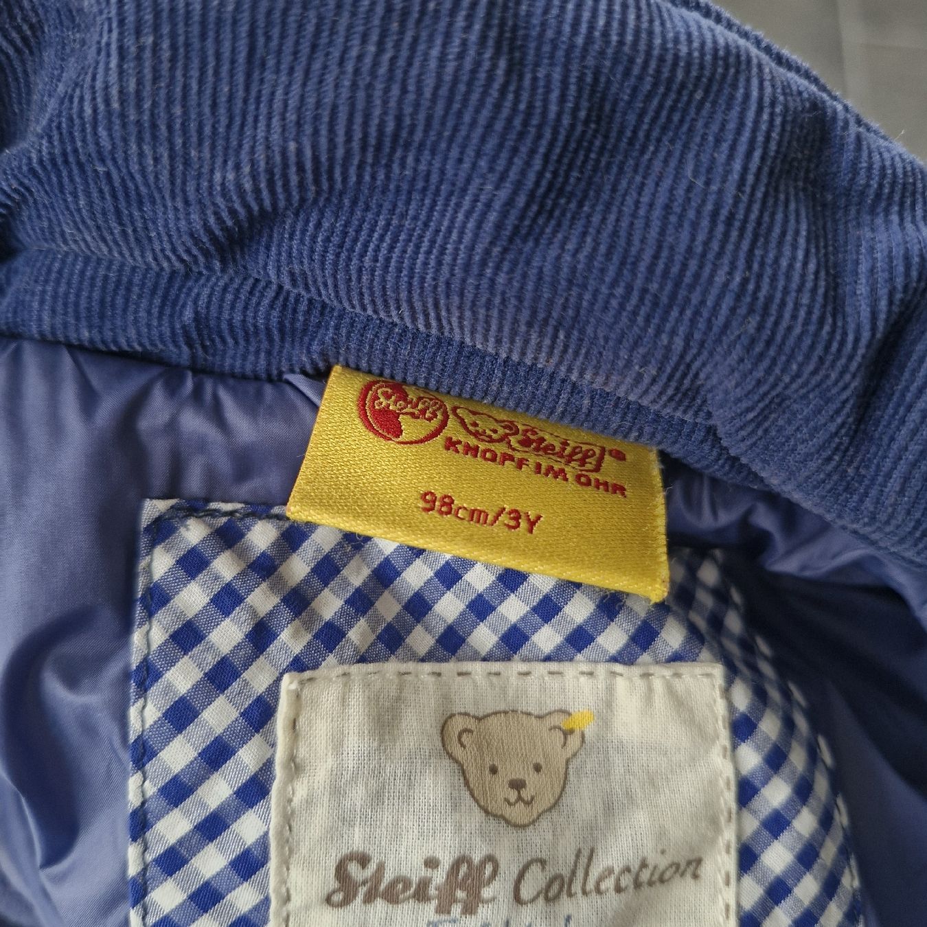 Jacken & Mäntel: Steiff Blaue Steppjacke Übergangsjacke Gr. 98 – Gebraucht aus Forch von nadinepalermo 3
