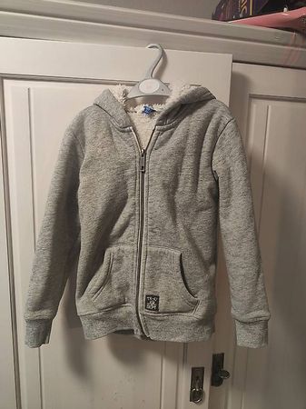 Kuscheliger Hoodie gefüttert Gr.122