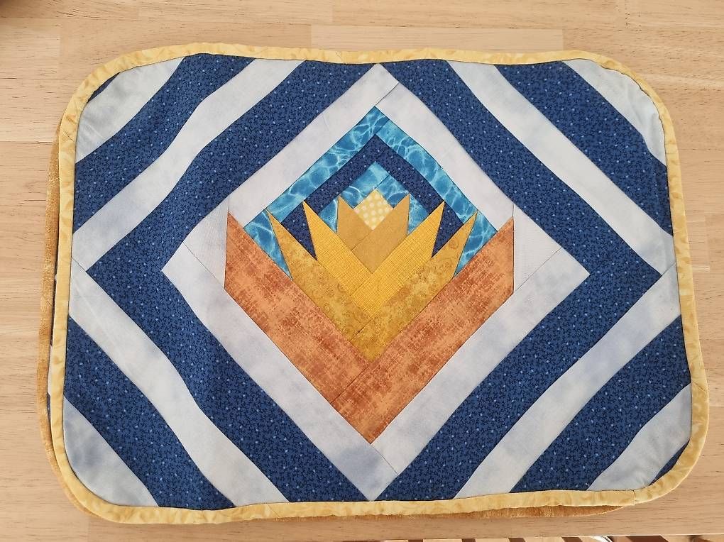 Tischset: handgefertigte Patchwork Tischsets (2 Stück) – Gebraucht aus Bern von dom_t7tz 1