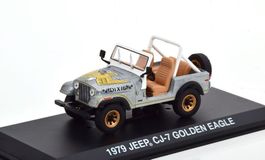Jeep CJ-7 1976-1980 Aluminium / Decor    1:43 von Greenlight