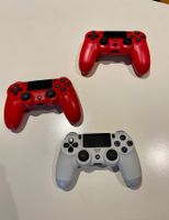 3 Sony Dualshock PS4 Controllers