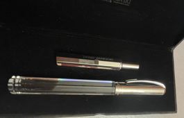 limitierter Füllfederhalter von Daniel Swarovski, Silber 925