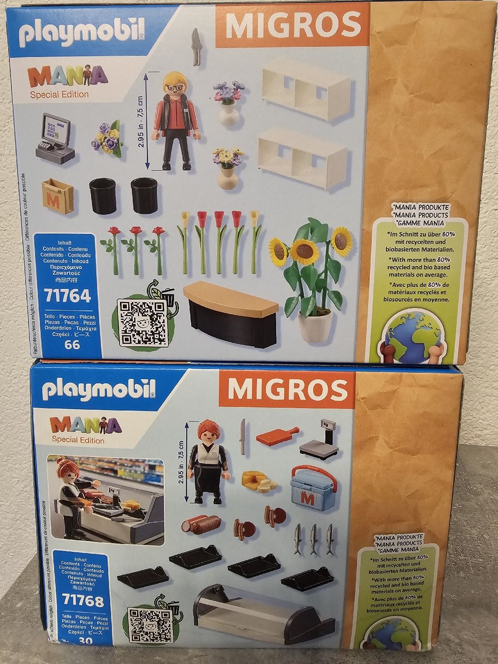 Playmobil Giocattoli: Original Playmobil Migros 2 Set NEU – Nuovo e nell'imballaggio originale da Bütschwil venduto da Taranabo 1
