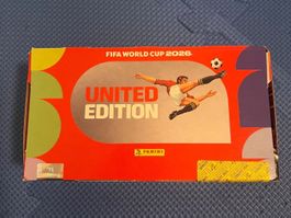 Panini FIFA WM 2026 United Edition Sticker Box, Neu!
