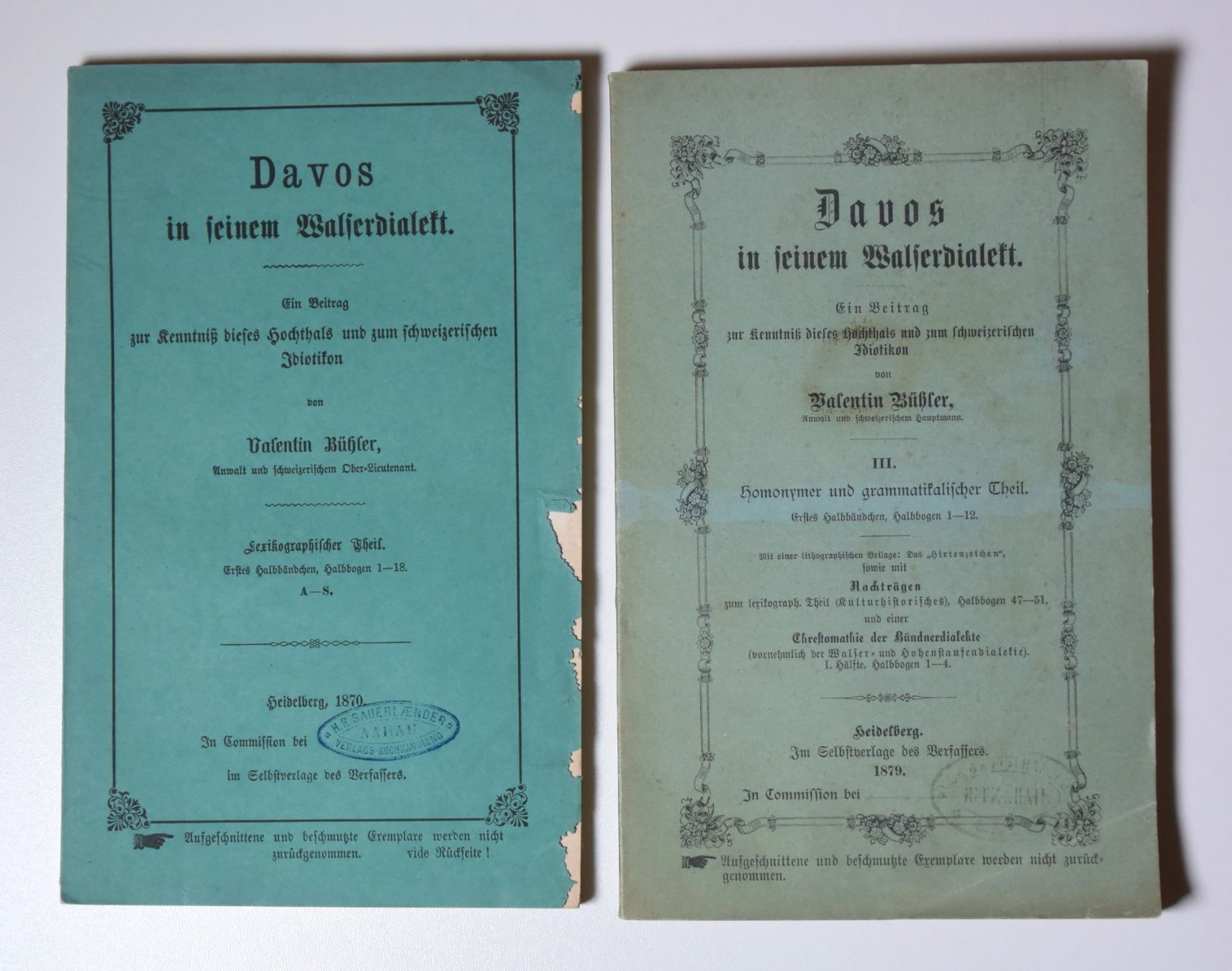 Bücher: Konvolut, Lot, Sammlung: Graubünden 19 Titel – Gebraucht aus Erschwil von taglang 5