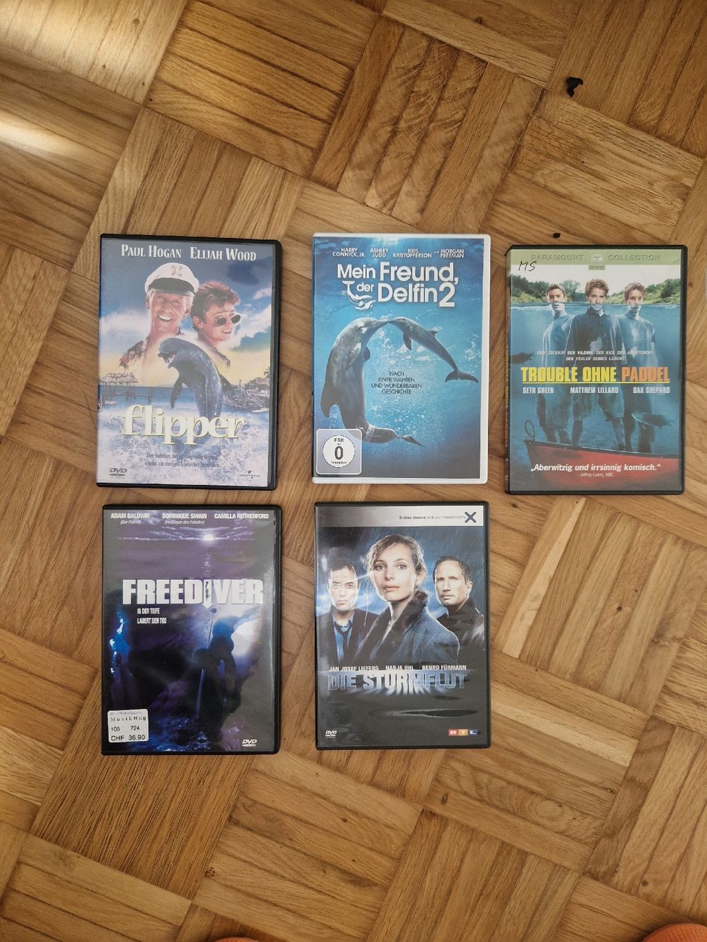 Alle DVDs: DVD Sammlung: 32x Abenteuer, Action, Komödien uvm. – Gebraucht aus Berikon von Wiederverwender2024 1
