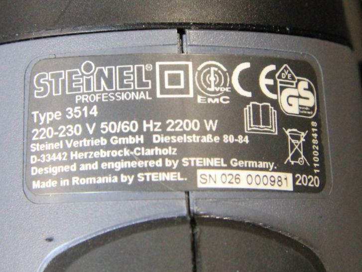 Steinel Alle Werkzeuge: Heissluftgebläse STEINEL HG 2120 E – Gebraucht aus Hölstein von Kraftpaket 6