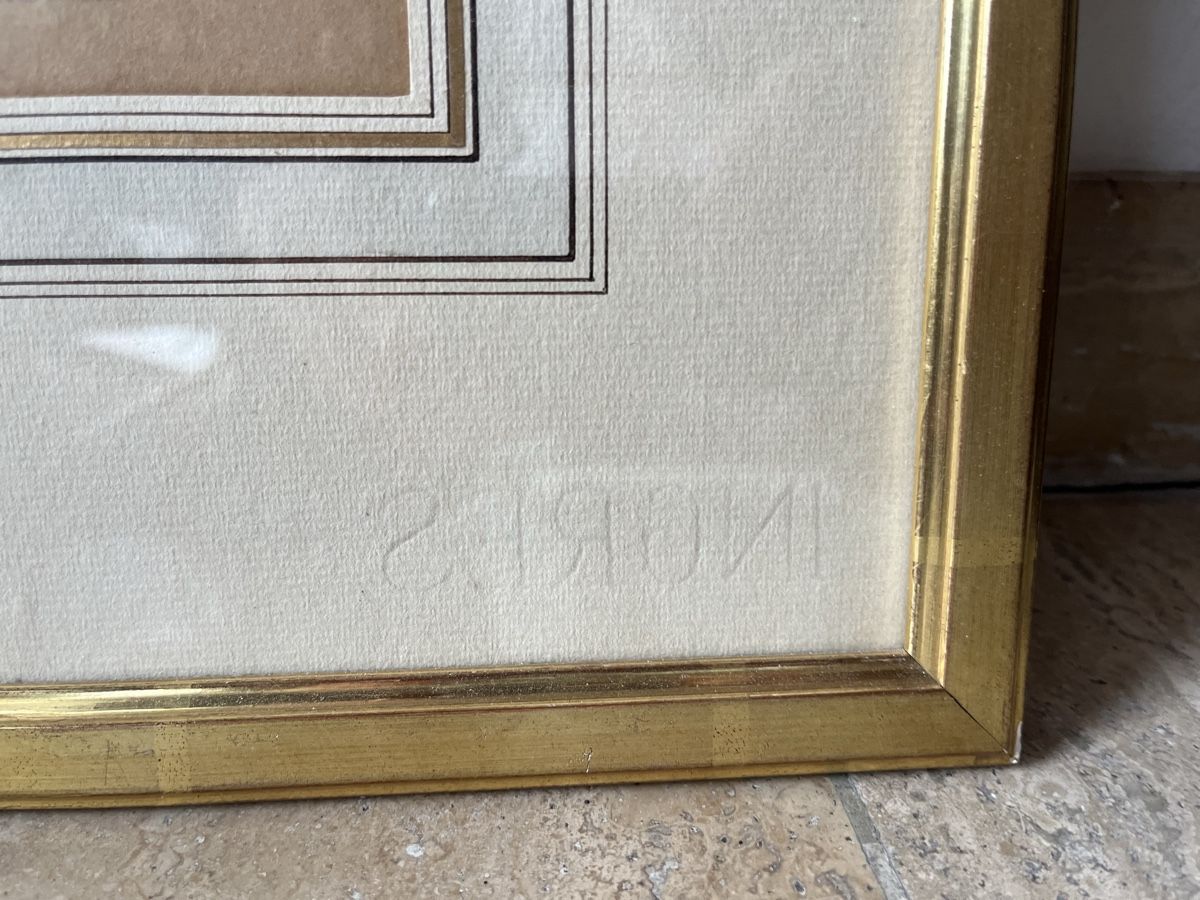 Tableaux: Trachtenbild Aquarell um 1800 – D'occasion à Brig par Benedict6 2