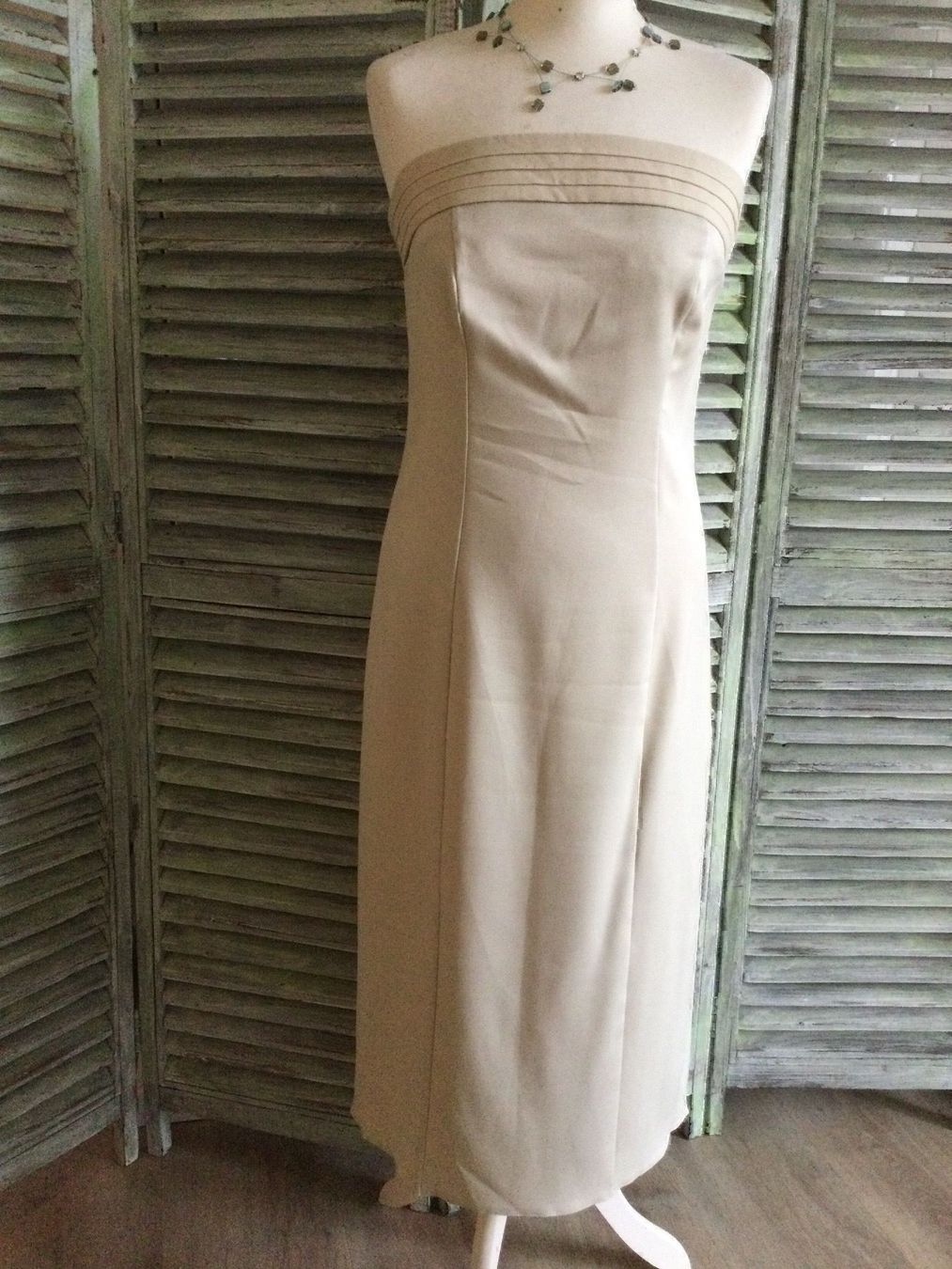 Vestiti: Robe bustier beige clair mariage/gala...taille 38 – Nuovo (secondo la descrizione) da Agiez venduto da chouchanelle 5