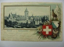 AK  Zürich das Landesmuseum