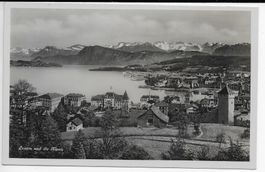 Luzern und die Alpen