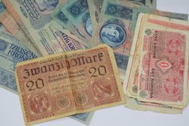 Mix-Lot alter Banknoten 20 Stk.