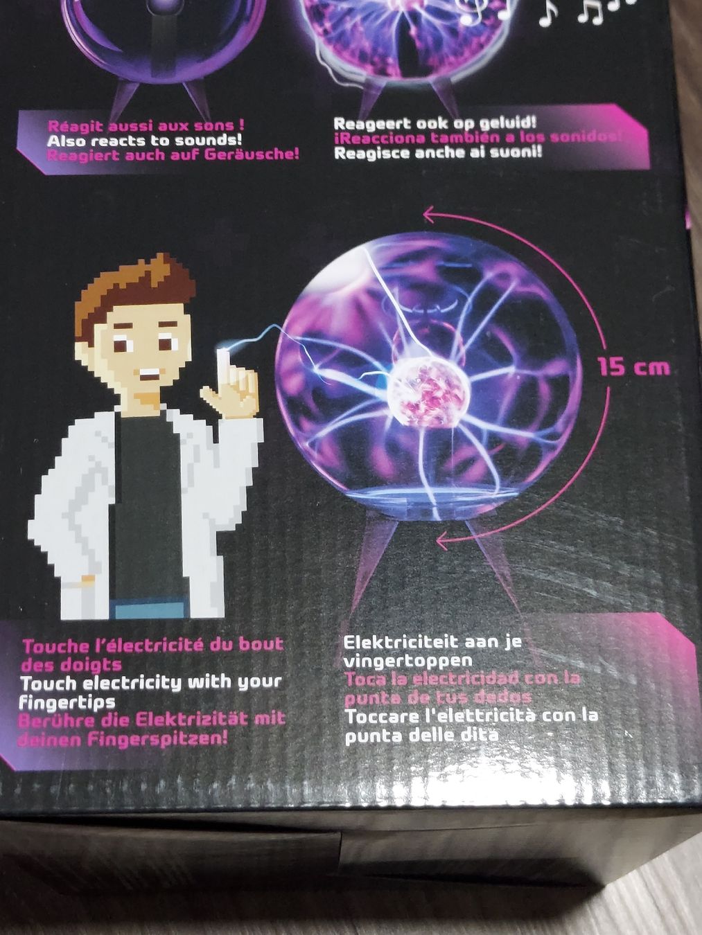 Giochi: Buki Plasma Ball 15cm Science 5 Experimente NEU – Nuovo e nell'imballaggio originale da Altishofen venduto da tammy05 5
