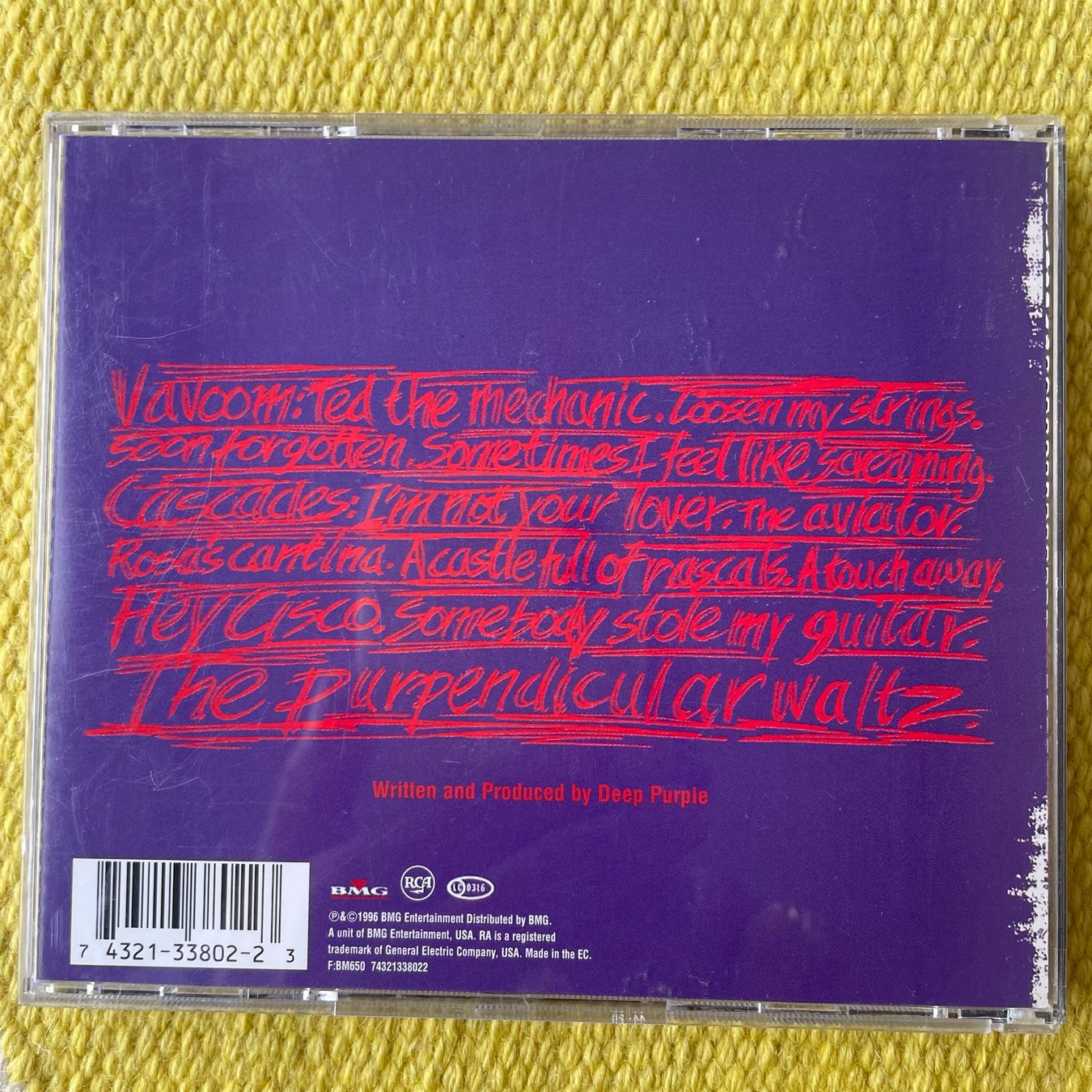 CDs: DEEP PURPLE-PURPENDIKULAR – Gebraucht aus Rorschacherberg von CD-Roli 1